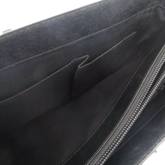 BURBERRY Nova Check Leather Handbag - Picture 9 of 11